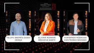 DEBATE CANDIDATOS A ALCALDE TRAIGUÉN 2024 [upl. by Biondo]