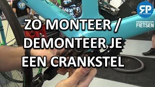 CRANKSTEL MONTERENDEMONTEREN zo doe je dat [upl. by Mohamed721]