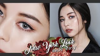 New York Look Made Easy แต่งลุคตาสวยแซ่บ แบบสาวนิวยอร์ก  Babyjingko [upl. by Adnara771]