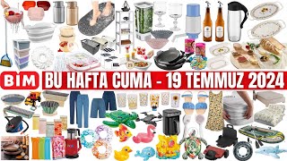 BU CUMA BİM’DE NELER VAR   BİM 19 TEMMUZ 2024 KATALOĞU  BİM İNDİRİMLERİ  BİM KAMPANYA [upl. by Dionne391]