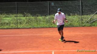 Learning The Optimal Forehand And Backhand Racquet Path [upl. by Kelvin]