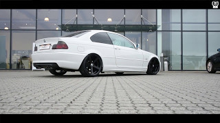 Exhaust sound BMW E46 323CI w original BMW M3 Supersprint silencer  Schmiedmann header [upl. by Ainet391]