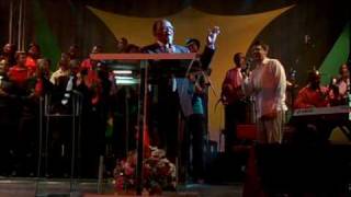 Bishop Joseph Garlington Worships in South Africamov [upl. by Ddahc716]