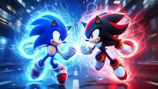 SONIC x SHADOW Generations In Speed Race Who Will Win  Sad Story  Sonic The Hedgehog 3 Animation [upl. by Repooc140]