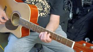 Giannini Performance Desde 1900 acoustic electric guitar [upl. by Massiw]