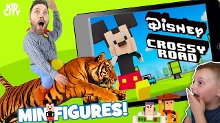 Disney Crossy Road Game and Crossy Road Collectibles Unboxing [upl. by Hsivat981]