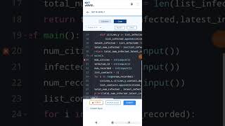 Spread of Diseases using python CCBP Nxtwave coding nxtwaveccbp python programming nxtwave net [upl. by Eusassilem37]