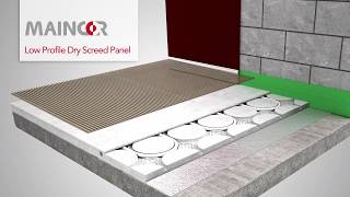 Low Profile Dry Screed Panel [upl. by Edaj]