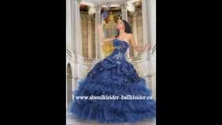 Blaues Ballkleid Sissi Kleid [upl. by Rosenwald35]