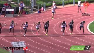 2016 AGN Champs  Junior Men 100m [upl. by Atok948]