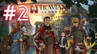 Travian Legends  Gameplay en Español  Ep2 quotHe descubierto cosas muy guapasquot [upl. by Tnelc]