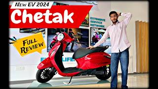 Bajaj Chetak 2901 Full Review  What is TecPac   Showroom Review In Hindi  chetak 2024 variant [upl. by Adamec]