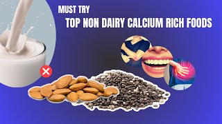 Foods that have More Calcium than Milk Get Stronger Bones Calcium Rich Diet [upl. by Audris]