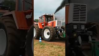 Old tractor STEYR 8150 does heavyweight pull with beautiful sound shorts Trucks 011 [upl. by Ahen450]