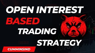 How to Trade With Highest Open Interest Strike Level  Intraday Trading Strategy  CUMMINSIND [upl. by Namyh]