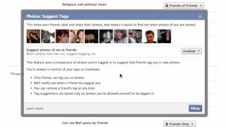 How to Stop Facebook from Suggesting Photo Tags to Friends [upl. by Assehc]