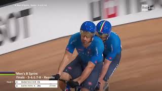 Glasgow 2023  Campionati Mondiali di Ciclismo Paralimpico  Finale 78 velocità ITA JPN [upl. by Lihas62]