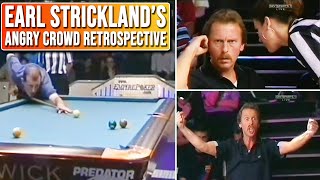 Earl Strickland Fights with Steve Davis Fans 2003 World 9Ball Championship  Kamui Retrospective [upl. by Renaxela]