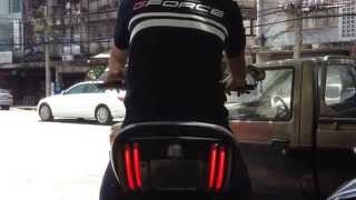 NRC tail light with turn signal for Ducati Diavel  NRC Thailand by GFORCE [upl. by Hephzibah]