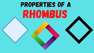 Properties of a Rhombus [upl. by Relyt257]