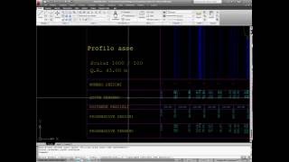 Profilo longitudinale  Programming  AutoCad programmare in VBA  DOWNLOAD FREE MACRO [upl. by Retsevlis]