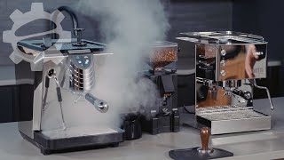 Diletta Mio Espresso Machine Vs Nuova Simonelli Oscar II Espresso Machine  Crew Comparison [upl. by Boswell722]