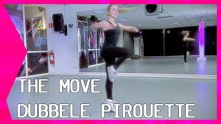 The Move dubbele pirouette  ZAPPSPORT [upl. by Tressia]