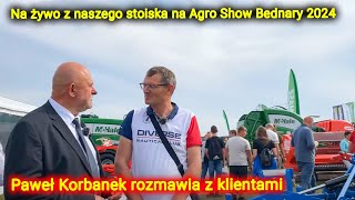 🔴Live Korbanek rozmawia z Maćko Gospodarz👉 Agro Show Bednary 2024 [upl. by Maureen211]