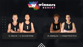 Winners Beach Volleyball Men O Pavlyk  O Shchetsyak  M Anhelov  V Maksymovych 05092024 [upl. by Gaultiero]