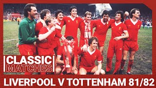 Classic Match Liverpool 31 Spurs  Souness lifts the title number 13 at Anfield [upl. by Chambers]