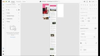 AdobeXD Extending Artboard for Scrolling Screen [upl. by Aihsei199]