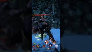 Love drop kicking enemies off the map gaming dragonageveilguard [upl. by Akinot]