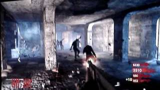 Call of Duty World at War NAZI ZOMBIES gameplay pt3 [upl. by Ag]