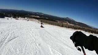 First Run of the Day Harts Prairie AZ Snowbowl 5 Dec 2023 [upl. by Joy]