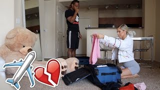 IM LEAVING YOU PRANK ON MY BOYFRIEND EMOTIONAL [upl. by Elac]