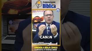 O RESUMO DA CANONICIDADE biblia bibliologia bibliasagrada curiosidades teologo [upl. by Ycrep]