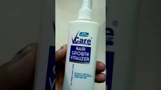 vcare hair growth vitalizer restricts hair fall oil [upl. by Aztinad]