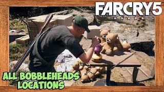 Far Cry 5 All Bobbleheads Locations Far Cry 5 Collectibles [upl. by Brigg]