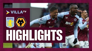 HIGHLIGHTS  Aston Villa 20 Wolves [upl. by Nedarb]