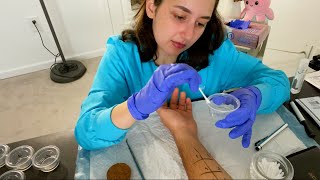 ASMR Allergy Testing and Skin Assessment Real Person Soft Spoken [upl. by Fay692]