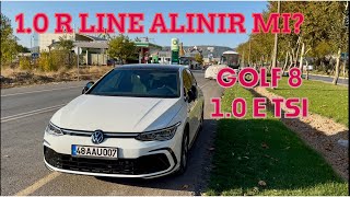 10 eTsi R Line Golf 8 Alınır mı Bu Golf Tatmin ediyor mu Neler vadediyor Hepsi Videoda [upl. by Gilbertson]