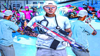 Fiz 1000000 em 2 Horas Sendo Medico no GTA RP Ep 03 [upl. by Aisatsana]