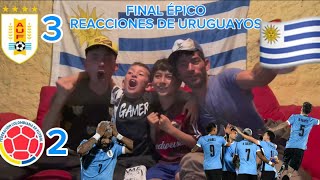 Uruguay le gana 3 a 2 a Colombia DE ATRÁS Y EN LA HORA  Reacciones de URUGUAYOS Eliminatorias [upl. by Ubald]