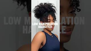 Low Manipulation Hairstyles for Curly Hair hairtok curlyhair curlyhairstyles hairgrowth [upl. by Blus198]