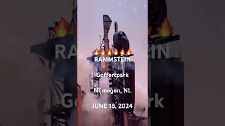 RAMMSTEIN  Live at Goffertpark Nijmegen The Netherlands June 18 2024 [upl. by Anihtyc493]