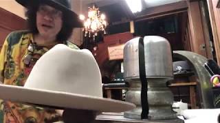 How To Clean A Silver Belly Western Hat [upl. by Tawsha]