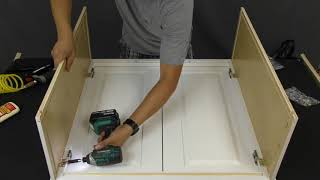 How to Assemble a Wall Cabinet [upl. by Aelam]