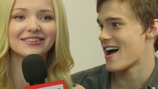 quotDescendantsquot Cast Interviews Dove Cameron Cameron Boyce Sofia Carson [upl. by Anirtek930]