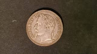 Napoleon III 5 Francs [upl. by Milty]