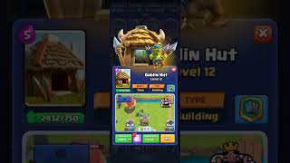 Goblin hut star level upgraded ClashRoyale ClashOfClans [upl. by Hussein]